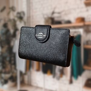 Coach Black Wallet